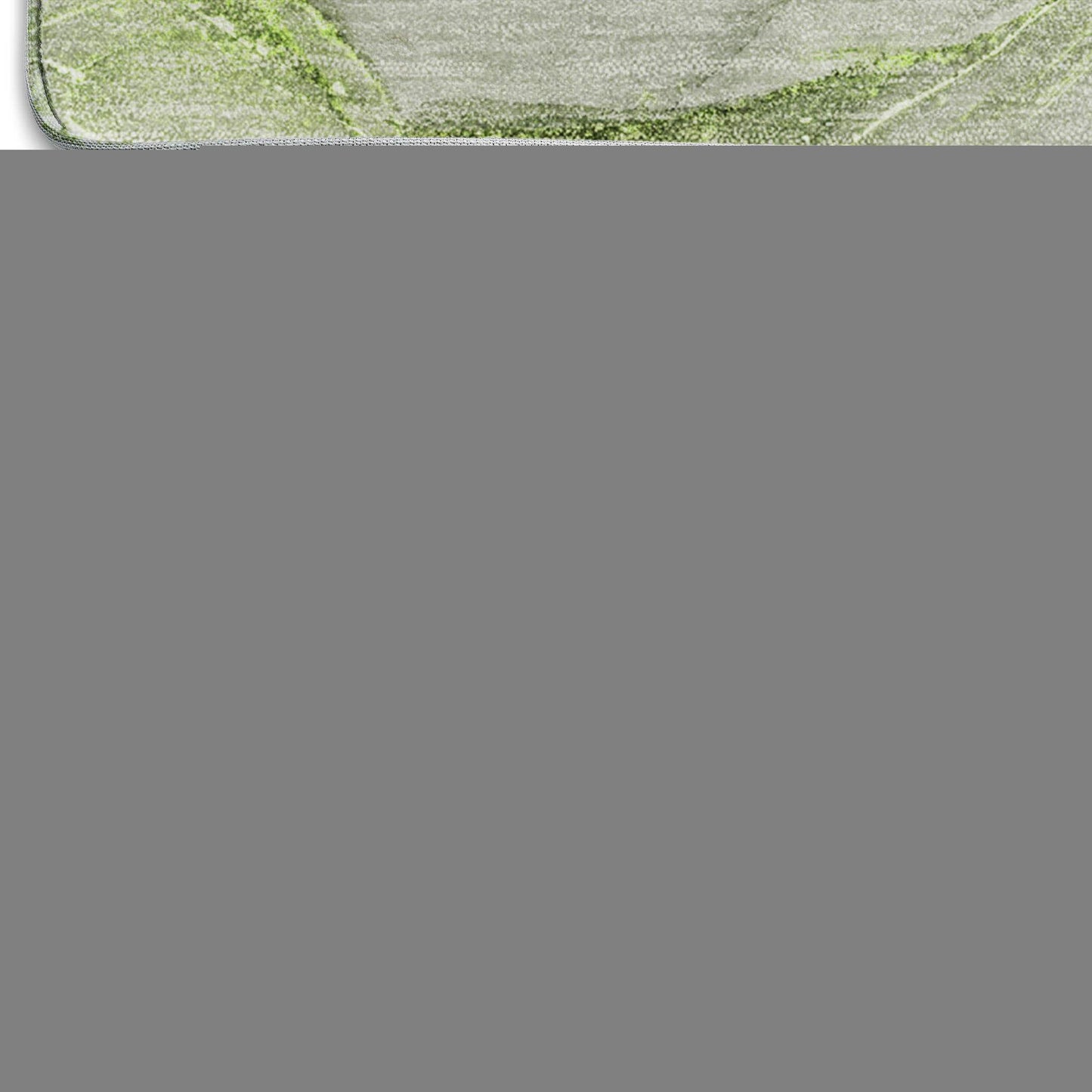 3' X 5' Green And Ivory Abstract Washable Area Rug With UV Protection - HomeRoots - Flyclothing LLC