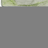 3' X 5' Green And Ivory Abstract Washable Area Rug With UV Protection - HomeRoots - Flyclothing LLC