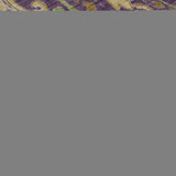 9' X 12' Purple Green And Blue Paisley Washable Area Rug With UV Protection - HomeRoots - Flyclothing LLC