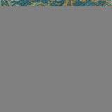 9' X 12' Teal Green And Gold Paisley Distressed Washable Area Rug With UV Protection - HomeRoots - Flyclothing LLC