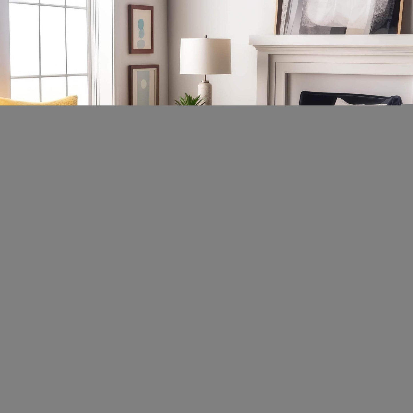 5' X 8' Black And Ivory Geometric Distressed Washable Area Rug With UV Protection - HomeRoots - Flyclothing LLC