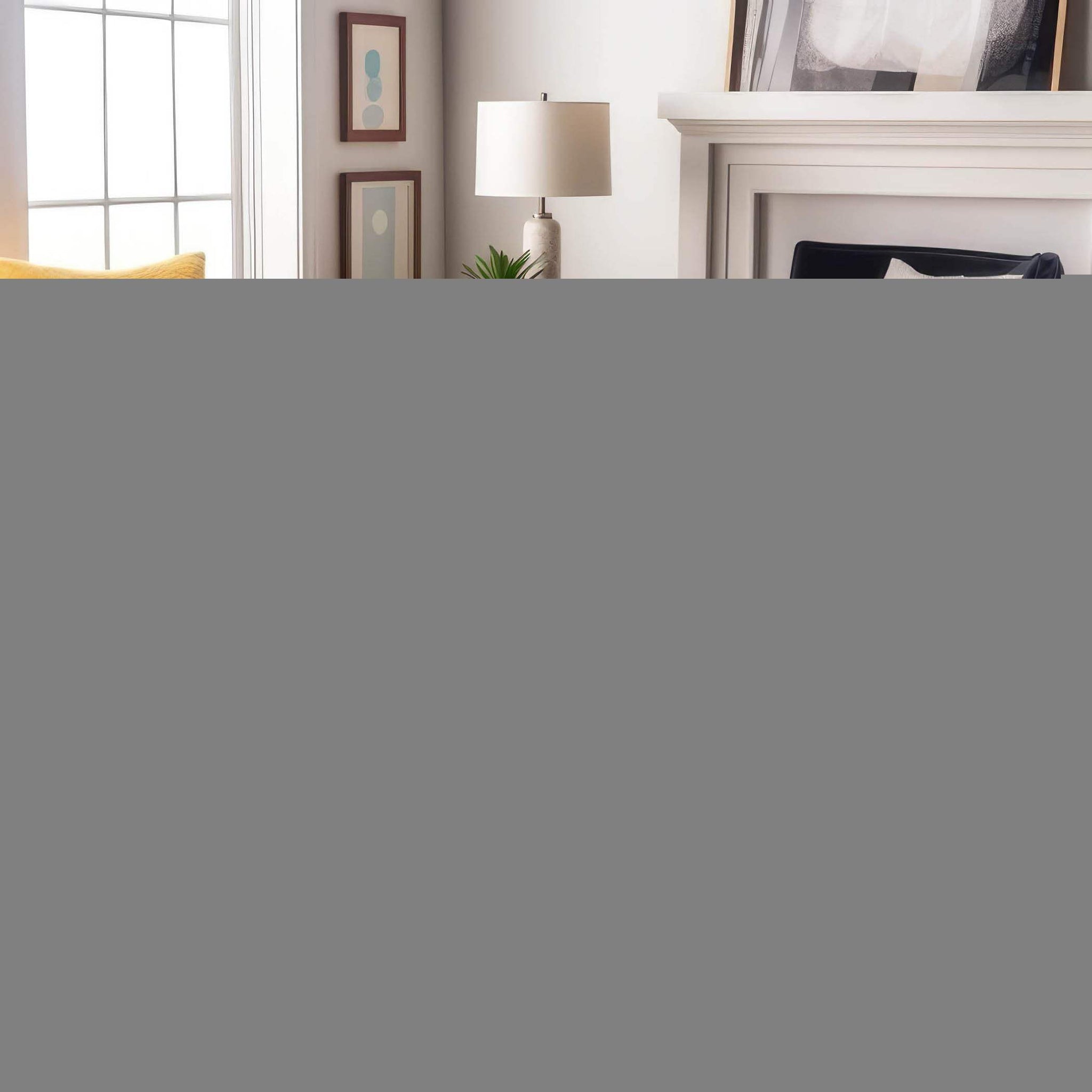 5' X 8' Black And Ivory Geometric Distressed Washable Area Rug With UV Protection - HomeRoots - Flyclothing LLC