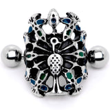 16G 1/2 Crazy Thanksgiving Turkey Cuff Cartilage Earring - BodyCandy - Flyclothing LLC