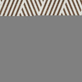 5' X 8' Brown And Ivory Geometric Washable Area Rug With UV Protection - HomeRoots - Flyclothing LLC