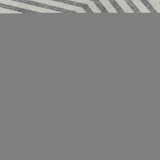 10' X 14' Gray And Ivory Geometric Washable Area Rug With UV Protection - HomeRoots - Flyclothing LLC