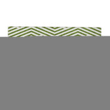 8' X 10' Olive Green And Ivory Geometric Washable Area Rug With UV Protection - HomeRoots - Flyclothing LLC