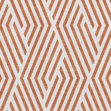 3' X 5' Rust And Ivory Geometric Washable Area Rug With UV Protection - HomeRoots - Flyclothing LLC