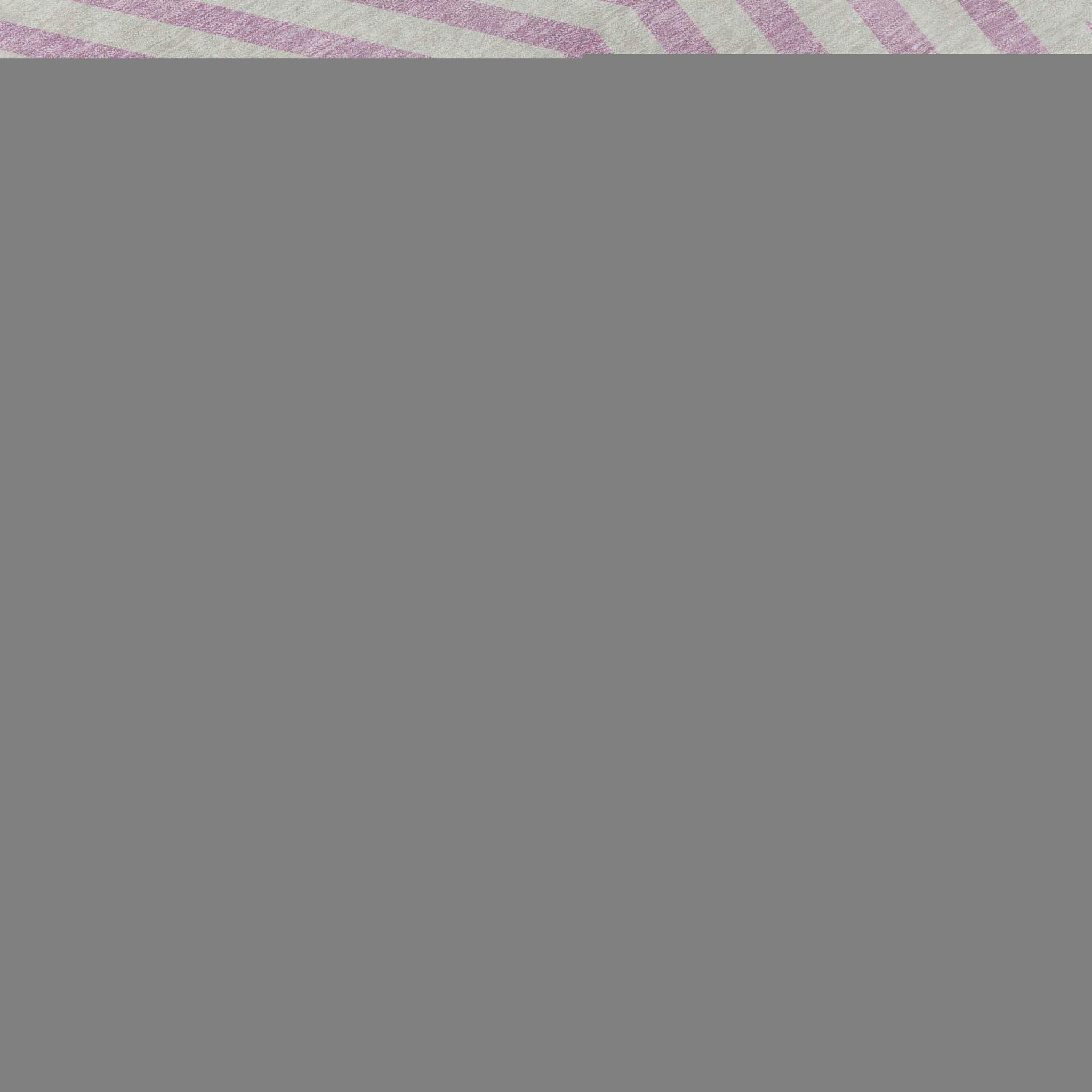 10' X 14' Pink And Ivory Geometric Washable Area Rug With UV Protection - HomeRoots - Flyclothing LLC