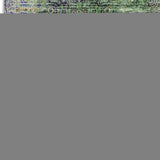 3' X 5' Purple Green And Ivory Floral Medallion Distressed Washable Area Rug With UV Protection - HomeRoots - Flyclothing LLC