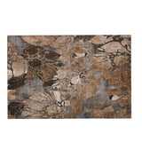3' X 5' Rust And Gray Abstract Distressed Washable Area Rug With UV Protection - HomeRoots - Flyclothing LLC