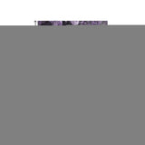 8' X 10' Purple And Ivory Abstract Distressed Washable Area Rug With UV Protection - HomeRoots - Flyclothing LLC
