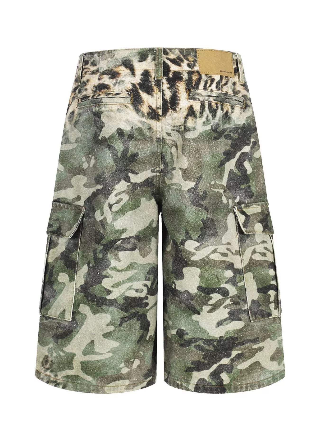 Men's Camouflage & Leopard Cargo Capris - Trendsi - Flyclothing LLC