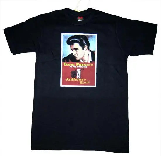 Elvis Jailhouse Rock Poster T-Shirt Large - Elvis Presley - Flyclothing LLC
