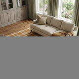 10' X 14' Rust And Ivory Plaid Washable Area Rug With UV Protection - HomeRoots - Flyclothing LLC