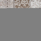 3' X 5' Beige And Ivory Patchwork Distressed Washable Area Rug With UV Protection - HomeRoots - Flyclothing LLC