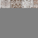 8' X 10' Beige And Ivory Patchwork Distressed Washable Area Rug With UV Protection - HomeRoots - Flyclothing LLC