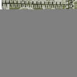 9' X 12' Green And Ivory Patchwork Distressed Washable Area Rug With UV Protection - HomeRoots - Flyclothing LLC