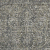 3' X 5' Coffee And Gray Medallion Distressed Washable Area Rug With UV Protection - HomeRoots - Flyclothing LLC