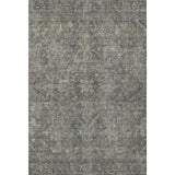 5' X 8' Coffee And Gray Medallion Distressed Washable Area Rug With UV Protection - HomeRoots - Flyclothing LLC