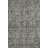 10' X 14' Coffee And Gray Medallion Distressed Washable Area Rug With UV Protection - HomeRoots - Flyclothing LLC