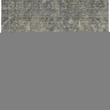 10' X 14' Coffee And Gray Medallion Distressed Washable Area Rug With UV Protection - HomeRoots - Flyclothing LLC