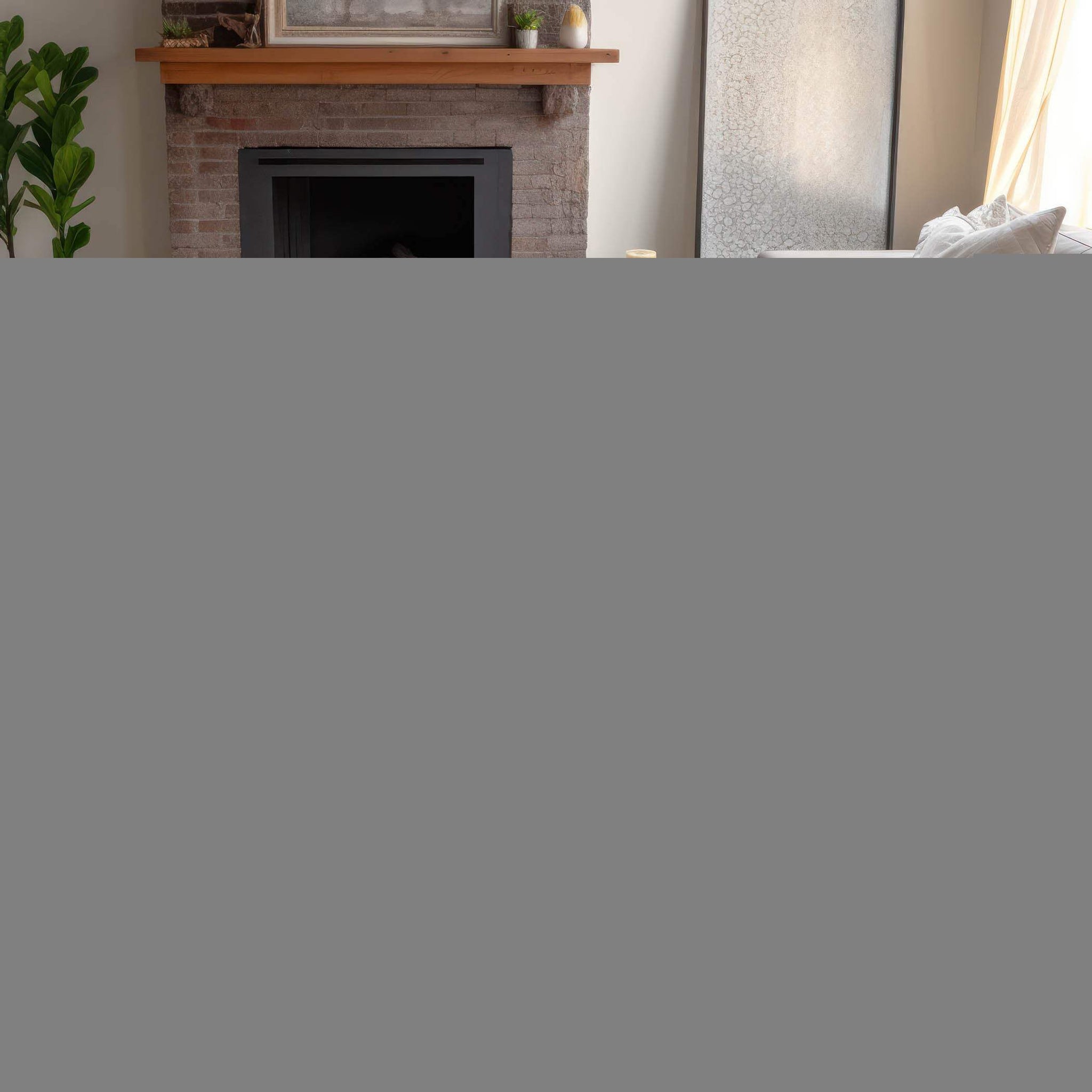 3' X 5' Gray And Ivory Faux Bois Washable Area Rug With UV Protection - HomeRoots - Flyclothing LLC