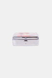 Nicole Lee USA Printed Metallic Square Pill Case - Trendsi - Flyclothing LLC