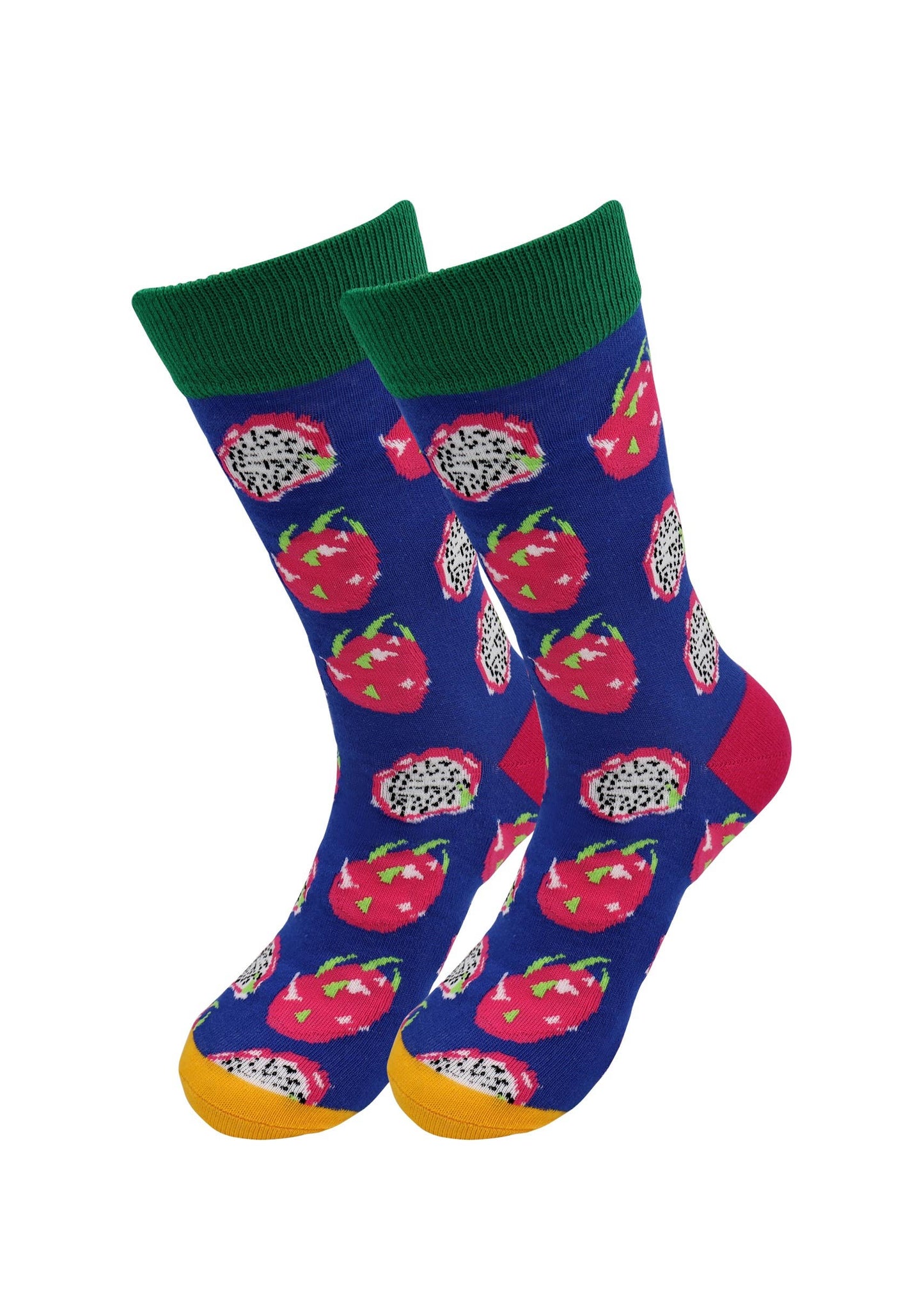 Dragon Fruit Socks - Comfy Cotton for Men & Women