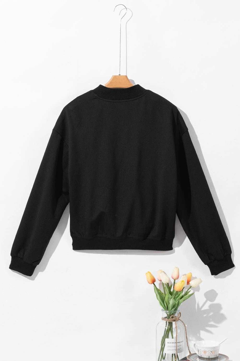 Pocketed Snap Down Long Sleeve Jacket - Trendsi - Flyclothing LLC