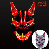 Halloween LED Full Face Luminous Mask - My Store - Flyclothing LLC