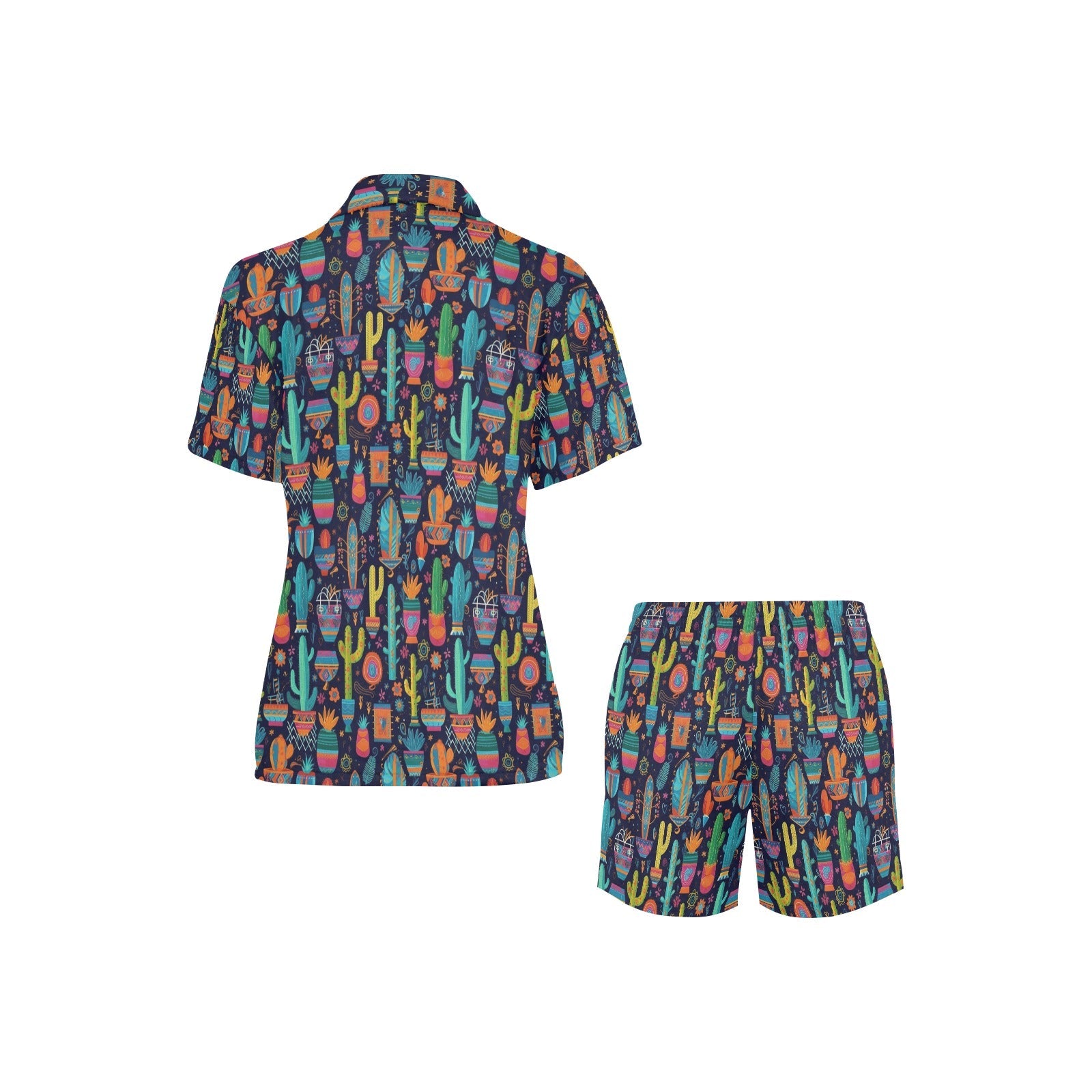 Baha Ranch Crazy Cactus Lady Women's Western Pajama Set