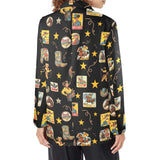 Baha Ranch Vintage Cowgirl Collage Western Blazer