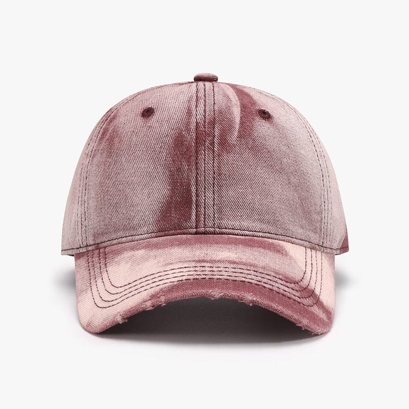Adjustable Cotton Baseball Cap - Trendsi