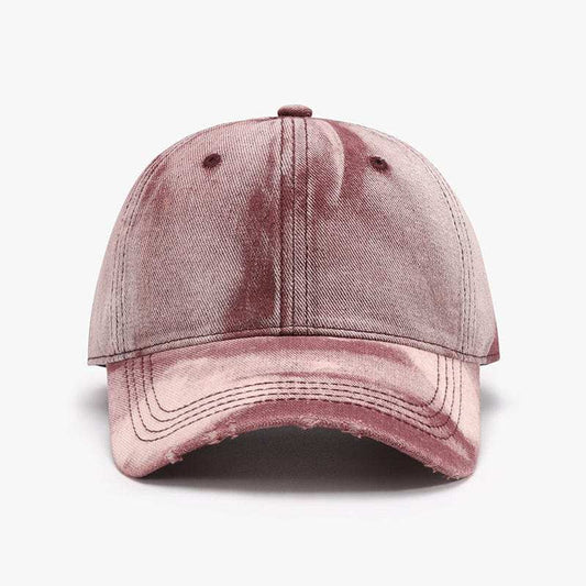 Adjustable Cotton Baseball Cap - Trendsi - Flyclothing LLC