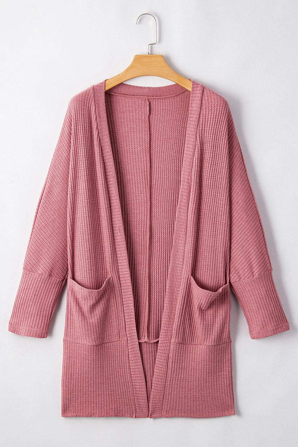 Open Front Long Sleeve Cover Up - Trendsi - Flyclothing LLC