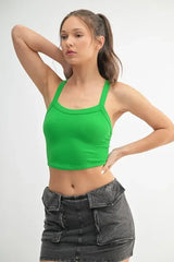 MONO B Seamless Solid Cami - Trendsi - Flyclothing LLC