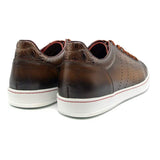 65-201-BRN RUSSO Burnished Italian Calfskin - Brown - Zelli Italia - Flyclothing LLC