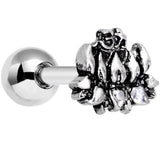 16G 1/4 Mindfully Meditative Lotus Flower Cartilage Tragus Earring - BodyCandy - Flyclothing LLC