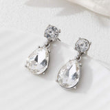 Wholesale Floral Interlinked Drop Earrings, New Niche Design Women Earrings, European American High End Light Luxury Jewelry - My Store - Flyclothing LLC