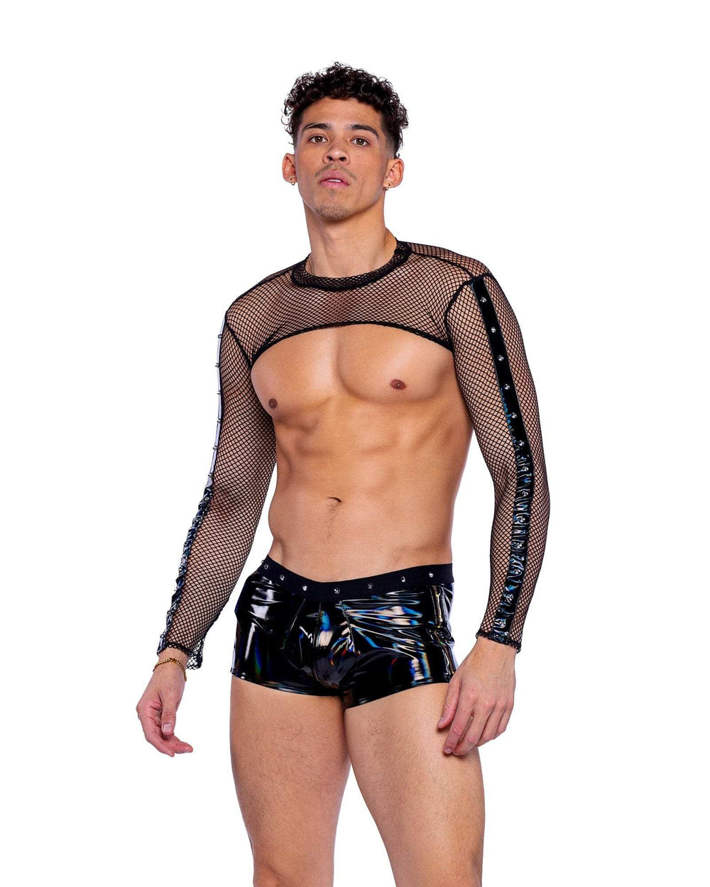 Roma Costume 6513 Vinyl with Iridescent Pint Shorts - Roma Costume