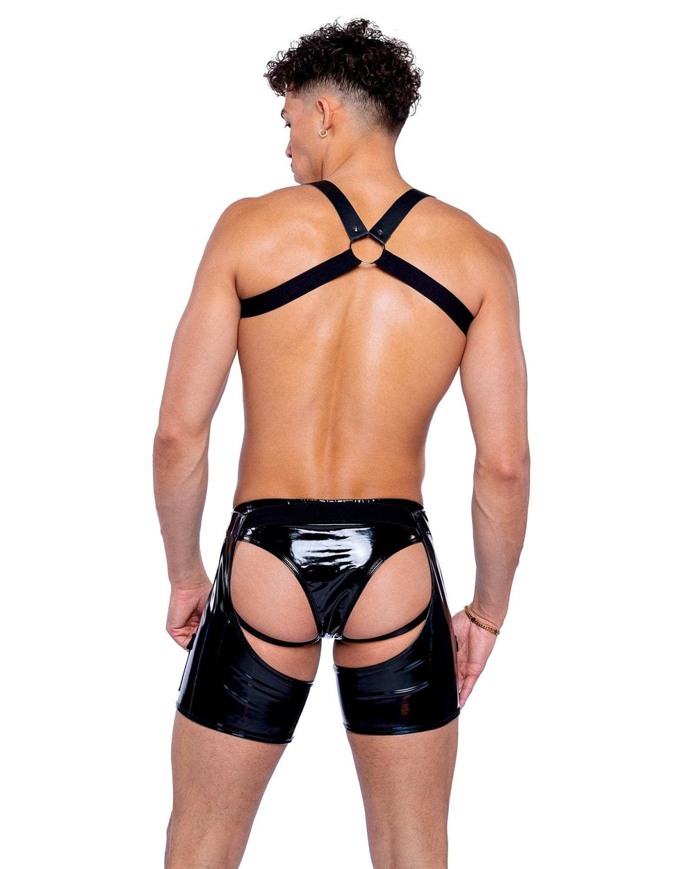 Roma Costume 6505 Pride Faux Leather Studded Harness - Roma Costume - Flyclothing LLC