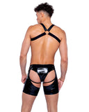 Roma Costume 6505 Pride Faux Leather Studded Harness - Roma Costume