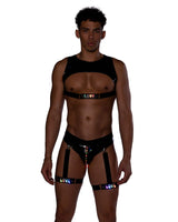 Roma Costume 6507 Pride Cropped Vinyl Top - Roma Costume - Flyclothing LLC