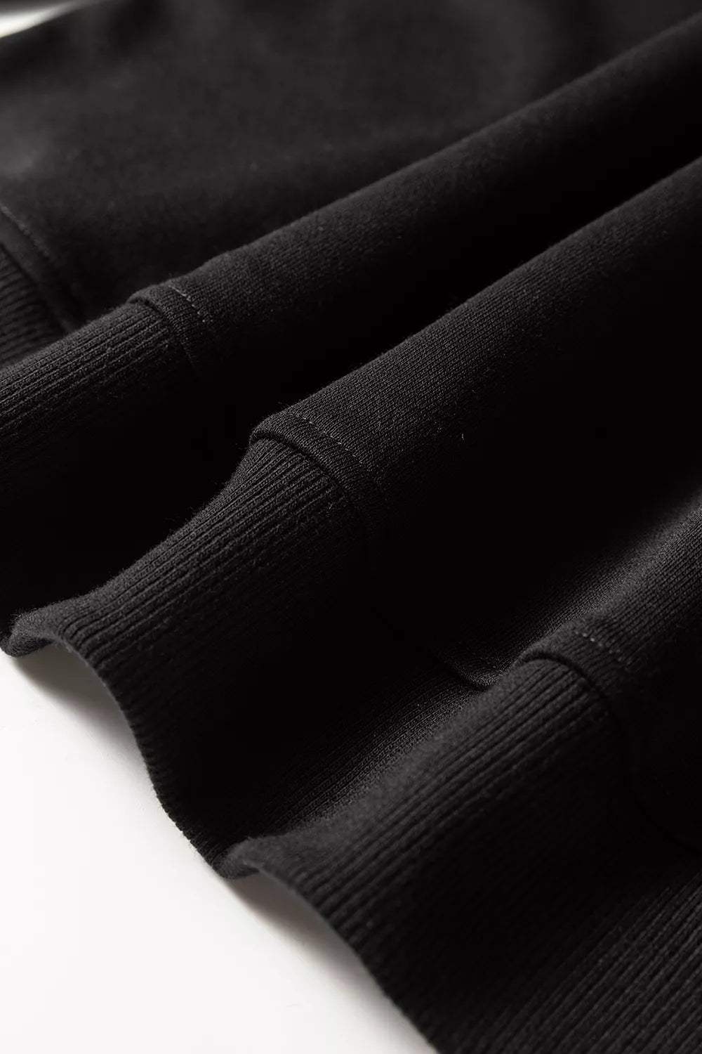 Striped Detail Crewneck Pullover Elastic Sweatpants 2pcs Outfit - Trendsi - Flyclothing LLC