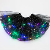 Magical & Luminous LED Princess Halloween Tutu Skirt Sequins Shiny Skirt - My Store - Flyclothing LLC
