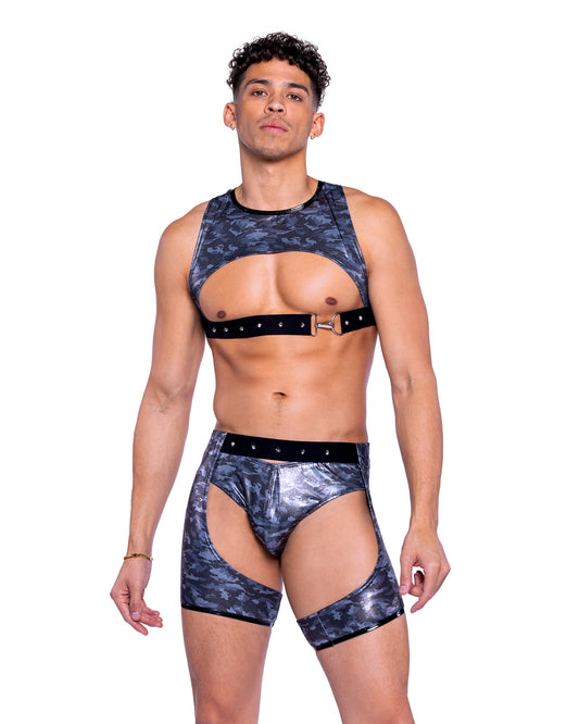 Roma Costume 6523 Shimmer Camouflage Briefs