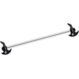 14G Clear Gem Black Halloween Witch Hat Industrial Barbell 38mm - BodyCandy - Flyclothing LLC