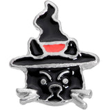 16G 1/4 Halloween Black Cat Cartilage Tragus Earring - BodyCandy - Flyclothing LLC