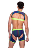 Roma Costume 6535 Reflective Chaps with Stud Detail - Roma Costume