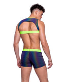 Roma Costume 6536 Reflective Shorts with Stud Details - Roma Costume